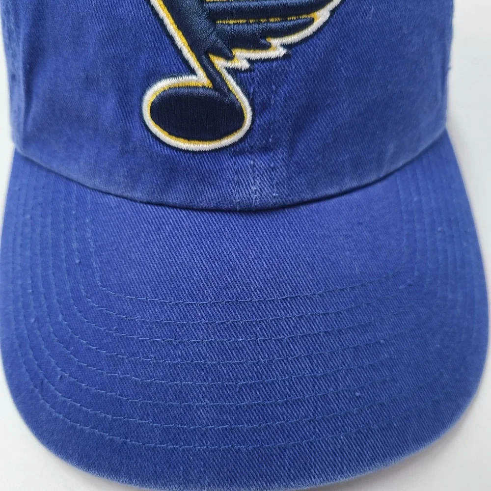 St Louis Blues Hat Strapback OTS Blue‎ NHL Hockey Logo Cotton Casual Dad Men